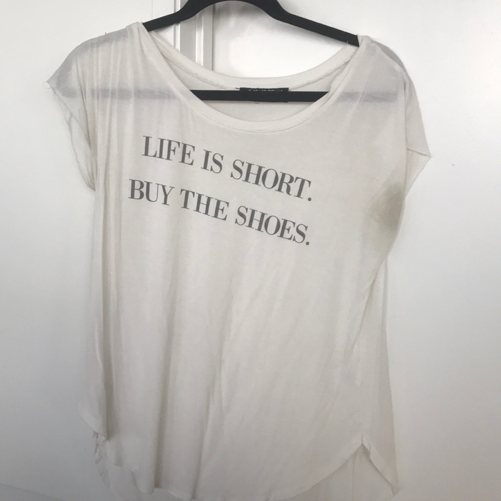 White T-Shirt with graphics
